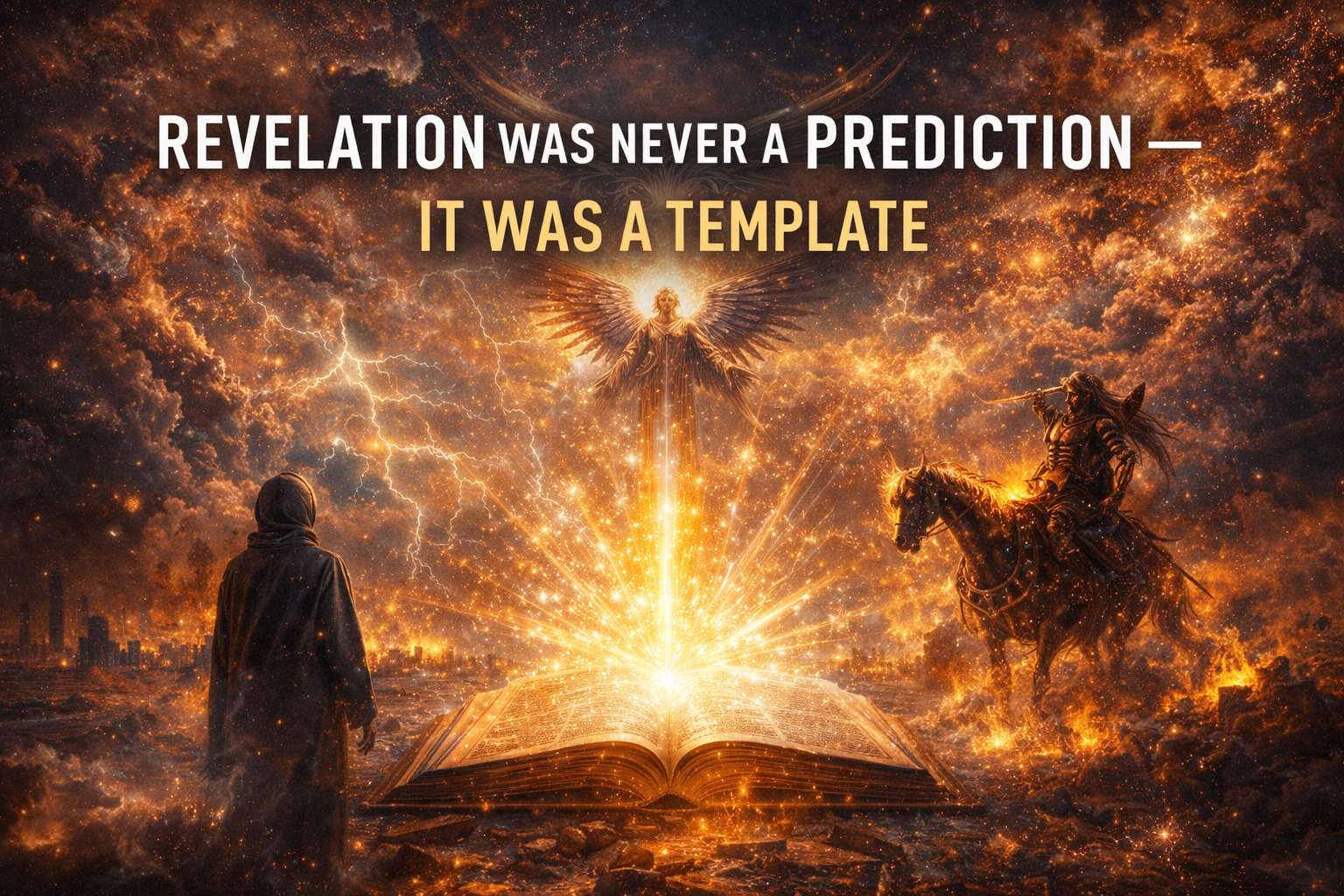 Revelation Was Never a Prediction — It Was a Template
