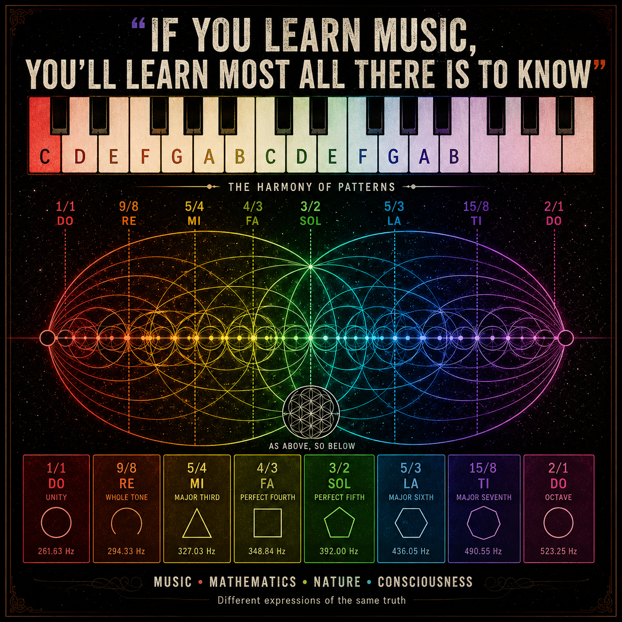 Music, Mathematics, and the Architecture of Reality