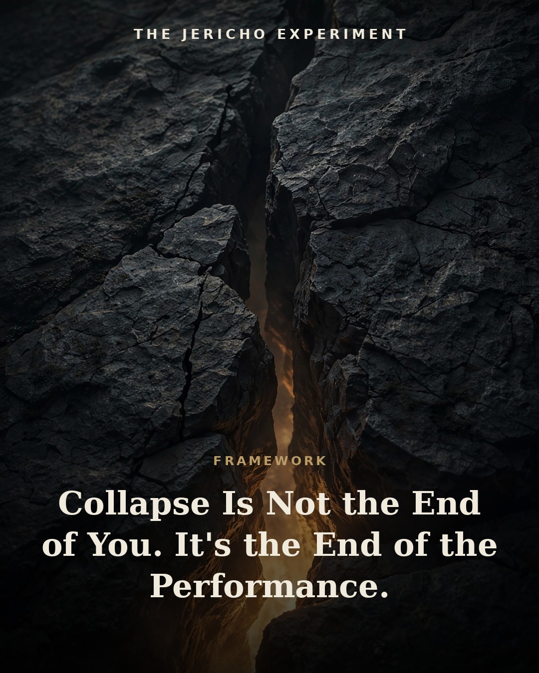 Collapse Is Not Failure: It Is the Initiation